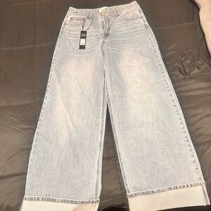 Fashion Nova Light Blue Flare Jeans